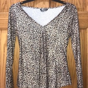 Shein cheetah long sleeve
